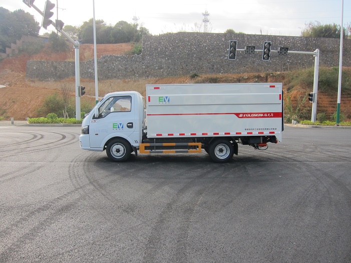 รถบรรทุกถ่ายโอนถังขยะปิดผนึกไฟฟ้า – FLM5040XTYDGBEV