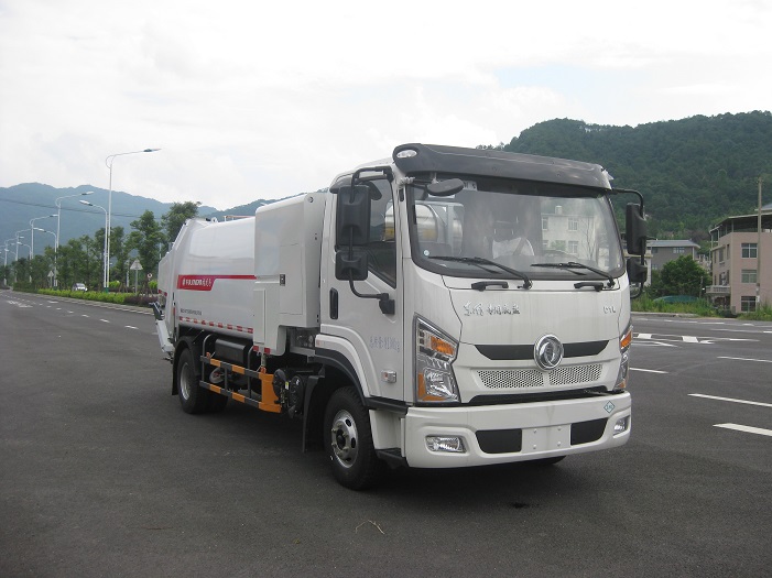 รถบีบอัดและยกถังขยะขับเคลื่อนโดยก๊าซธรรมชาติ – FLM5080ZYSDF6NG