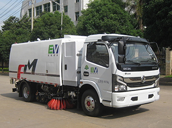 รถบรรทุกไฟฟ้าถนนล้างและกวาด - FLM5080TXSDGBEVL